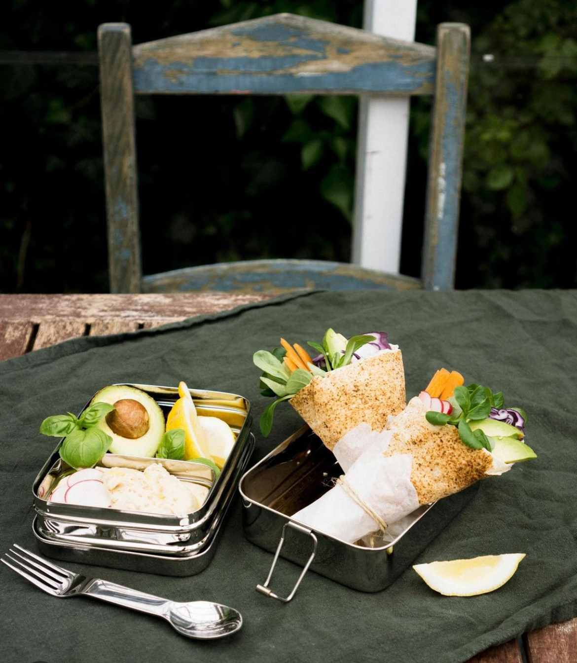 Madkasser I Stål Natural Living